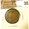 Image 1 : 1864 L U.S. Indian Head Cent, Good, discolored.