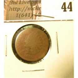 1869 U.S. Indian Head Cent, Fair-AG.