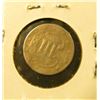 Image 2 : 1851 U.S. Three Cent Silver, Good.