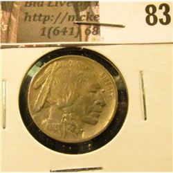 1913 P Type One Buffalo Nickel, EF.