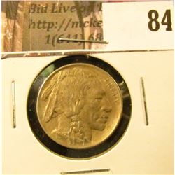 1913 D Type One Buffalo Nickel, EF.