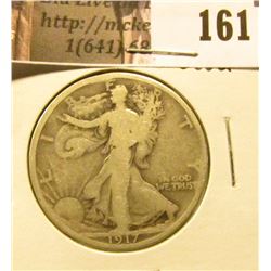 1917 P Walking Liberty Half Dollar, Good.