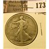 Image 1 : 1920 P Walking Liberty Half Dollar, Fine.