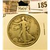 Image 1 : 1929 D Walking Liberty Half Dollar, Fine-VF.