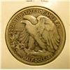 Image 2 : 1933 S Walking Liberty Half Dollar, Fine-VF.