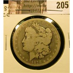1878 CC Morgan Silver Dollar, AG-G.