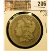 Image 1 : 1878 CC Morgan Silver Dollar, VG/AG.