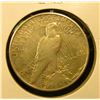 Image 2 : 1921 P U.S. Peace Silver Dollar, Very Fine.
