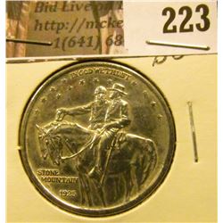 1925 Stone Mountain  Commemorative Half Dollar, BU.