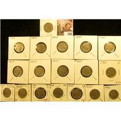 1913P T.1, 16D, 17P, 20P, 21P, 23P, 24P, 25D, 26P, 27P, 28P, 29P, D, S, 30P, 34P, 35P, & 36 D Buffal