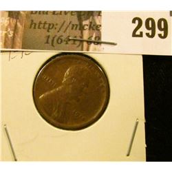 1918 P Lincoln Cent, EF.