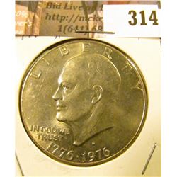 1976 D Type 2 Eisenhower Dollar, BU.