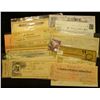Image 1 : (20) Different Old Checks dating back to 1870. Includes some rarities such as "Kalona Savings Bank";
