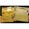 Image 3 : (20) Different Old Checks dating back to 1870. Includes some rarities such as "Kalona Savings Bank";
