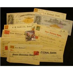 (15) Different Checks dating back to 1867 from Cooperstown, N.Y.