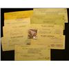 Image 1 : (8) Old uncancelled/cashed Checks with face value under $1.00.