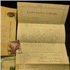 Image 2 : Group of Banking, Postal, and Land History Memorabilia. Includes a letter on letter head from "The F