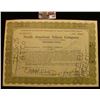 Image 1 : 1923 Ten Shares of "North American Edison Company" Preferred Stock Certificate, hole cancelled.