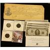 Image 1 : March 13th, 1894 Mechanicsville, Iowa Promissory Note; (12) $100 miniature $100 Federal Reserve Note