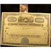 Image 1 : 49 Shares Common Stock Certificate "Falstaff Brewing Corporation", Oct. 23 1967.