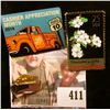 Image 2 : (3) random pins – NC 25 cent stamp, Home Depot with an old truck, American Flag