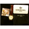 Image 1 : Raymond Weil wristwatch, style 5531WR, with factory service card from 2003. Runs, keeps time, in Ray