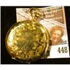 Image 2 : Waltham “Seaside” 15 jewels pocket watch, estimated production date 1899. Runs and keeps time, decor