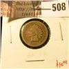 Image 1 : 1860 Indian Head Cent, G, value $10