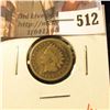Image 1 : 1864 CN Indian Head Cent, G+, value $20