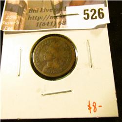 1879 Indian Head Cent, G, value $8