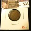 Image 1 : 1886 type 1 Indian Head Cent, F, value $20