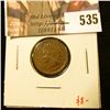 Image 1 : 1887 Indian Head Cent, VF+, value $8