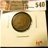 Image 1 : 1892 Indian Head Cent, VF, value $8