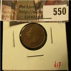 1909 Indian Head Cent, F, value $17