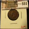 Image 1 : 1899 Indian Head Cent, XF, value $15