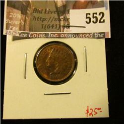 1900 Indian Head Cent, AU+, luster! value $25