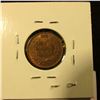 Image 2 : 1900 Indian Head Cent, AU+, luster! value $25