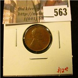 1909 P Lincoln Cent, AU, value $12