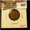 Image 1 : 1909-S Lincoln Cent, F, key date! value $125