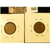 Image 2 : (2) Lincoln Cents, 1910 F & 1910-S G+, value for pair $18