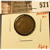 Image 1 : 1915 Lincoln Cent, XF+ (probable AU), TOUGH grade for date, value $60+