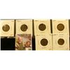 Image 1 : (6) Lincoln Cents, 1928 VF30, 1928-D F, 1928-S F, 1929 VF30, 1929-D XF, 1929-S F, group value $13+