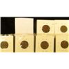 Image 2 : (6) Lincoln Cents, 1928 VF30, 1928-D F, 1928-S F, 1929 VF30, 1929-D XF, 1929-S F, group value $13+