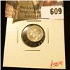 Image 1 : 1851 3 Cent Silver, F, value $50
