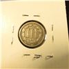 Image 2 : 1868 3 Cent Nickel, VG, value $18