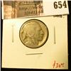 Image 1 : 1914-S Buffalo Nickel, G+, full date, value $30+