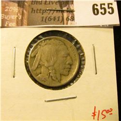 1915 Buffalo Nickel, VF, value $15