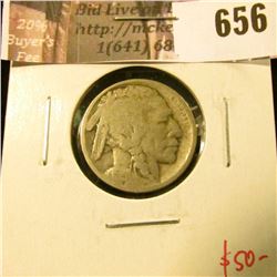 1915-S Buffalo Nickel, G, full date, value $50