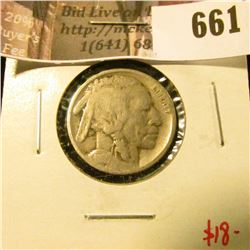 1917-D Buffalo Nickel, G, value $18