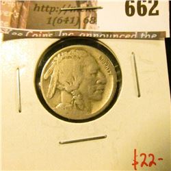 1917-S Buffalo Nickel, G, value $22